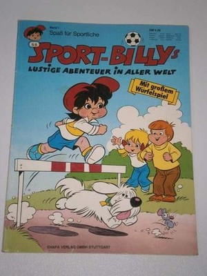 Sport Billys Lustige Abenteuer in aller Welt Band 1 Comic Ehapa 1980