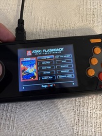 Atari Flashback Black Portable Built-In Games Handheld Video Game Console