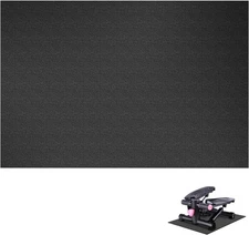 Mini Stair Stepper Mats, Elliptical Machine 23.62 x 19.68 inches, Black 