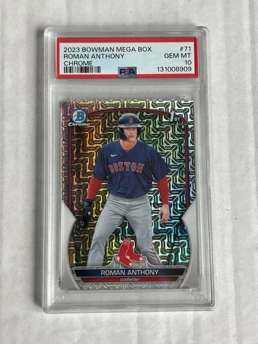 Roman Anthony 2023 Bowman Chrome Mega Box 1st #71 - PSA 10 Red Sox 🔥🔥🔥