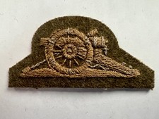 Parche/insignia británica Master Gunner TRADESMAN comercio de tela Segunda Guerra Mundial