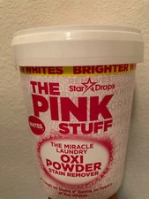 Stardrops The Pink Stuff Miracle Laundry Oxi Powder Stain Remover for...