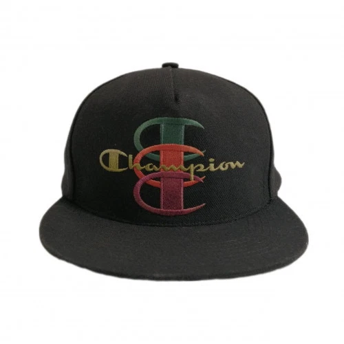 CASQUETTE 5 PANNEAUX SUPREME×CHAMPION SUPREME×CHAMPION BLK 17AW état considéré