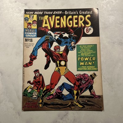 1965 MARVEL AVENGERS #21 + STRANGE TALES #130 1ST APP OF POWER MAN KEY RARE UK