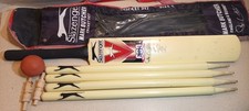 Slazenger Mark Butcher Cricket Set Size 5 &ndash; Bat, Ball, & Stumps