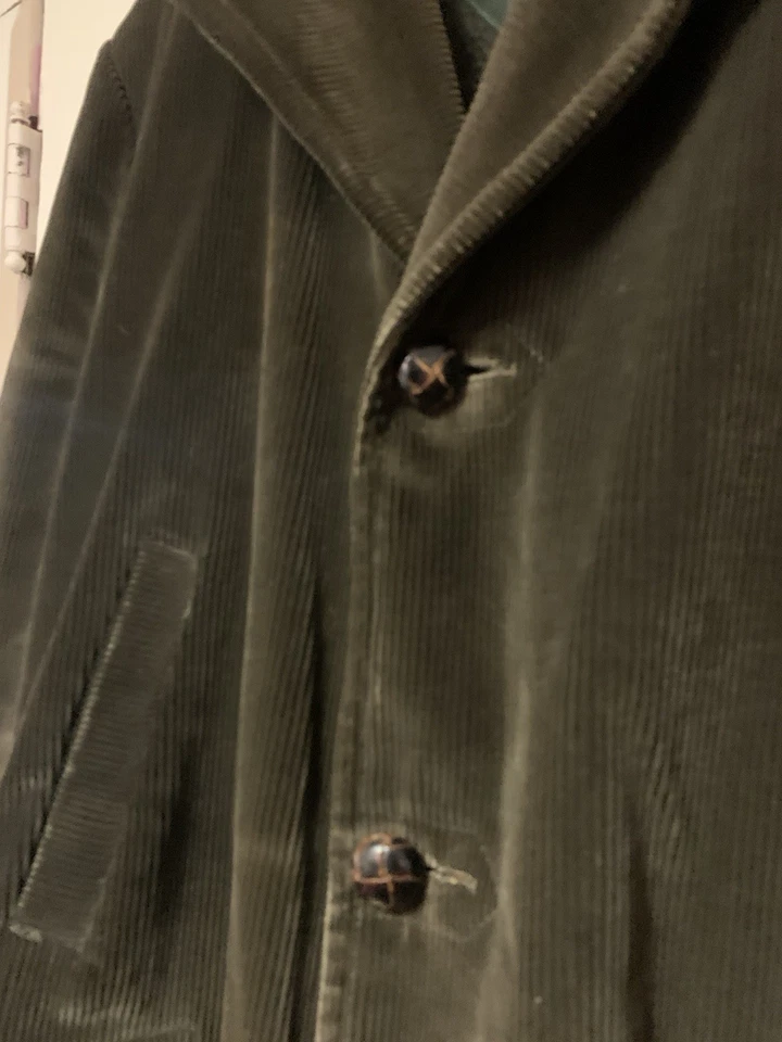 VTG Sears The Country Coat Corduroy Overcoat Jacket Men’s Lined 44 L - Image 4 of 4