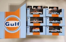 2025 M2 Machines Walmart Exclusive GULF Racing Set Sleeve WMTS19 No Chase 6000