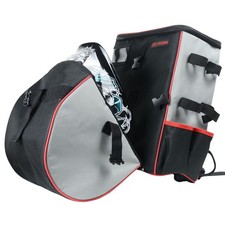 Large Capacity Welding Backpack w/ Helmet Catch, Waterproof Tool Bag for Welders