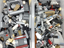 LEGO A GRANEL 125 piezas STAR WARS Lote colores mixtos piezas AL AZAR ladrillos placas piezas