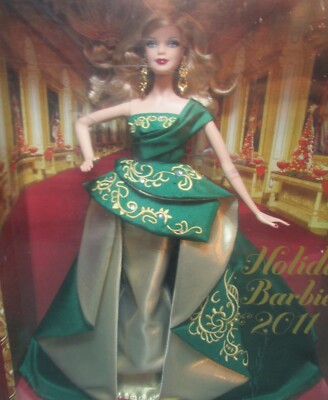 Holiday Barbie 2011 Doll with Special Gift – Heart Necklace 