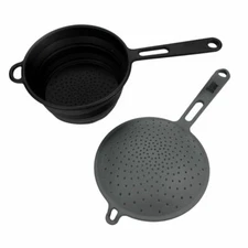 Robert Irvine RI 2 in 1 Silicone Strainer & Colander (ERI10IBKRI2BM) Cambridge
