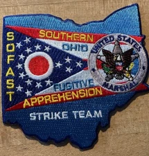 US Marshals Service - Vintage SDofOH "S.O.F.A.S.T." full color version Kokopelli