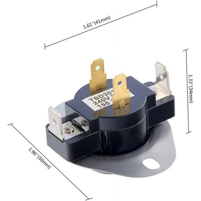 Termostato Funzionamento Asciugatrice Termostato Per Asciugatrice Whirlpool/Kenmore 3387134 - Confezione Da 6 Pezzi, Sostituzione Diretta 44440039 A - Foto 6