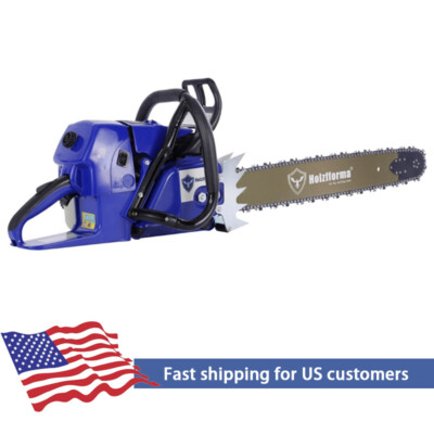 Holzfforma G660 - Motosega a benzina professionale da 92 cc con lama e catena - Motosega a 2 tempi per lavori forestali e di abbattimento alberi, compatibile con Stihl 066