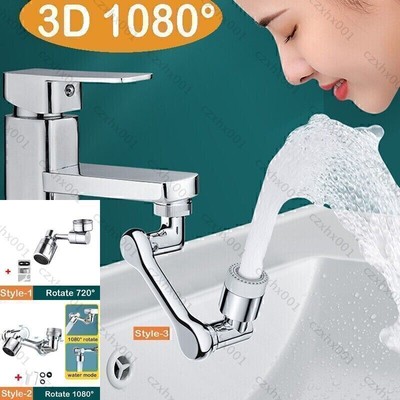 Spritzfilterhahn drehbarer Wasserhahn Sprühkopf Wasserhahn Verlängerung 1080°