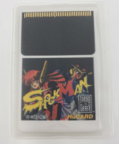 Shockman TurboGrafx-16 CIB TG16 NCS Turbo Grafx 16 NEC Box Manual Tray Hucard - Picture 12 of 15