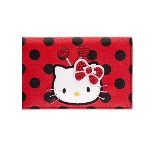 スワロフスキー Hello Kitty LadyBug スマートフォンケース iPhone14・14Plus・14Pro・14ProMaxケース SWAROVSKI デコ
