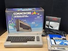 Commodore 64 Computer with Box, Software and ...