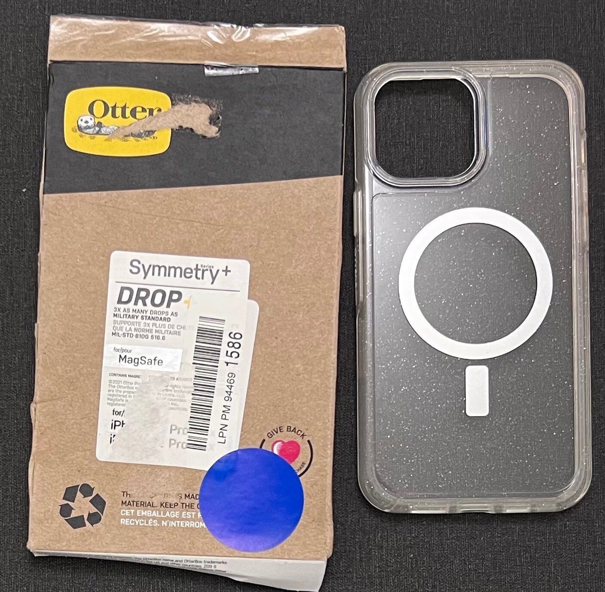 Otterbox Symmetry Glitter Case Clear Glitter Case Otterbox