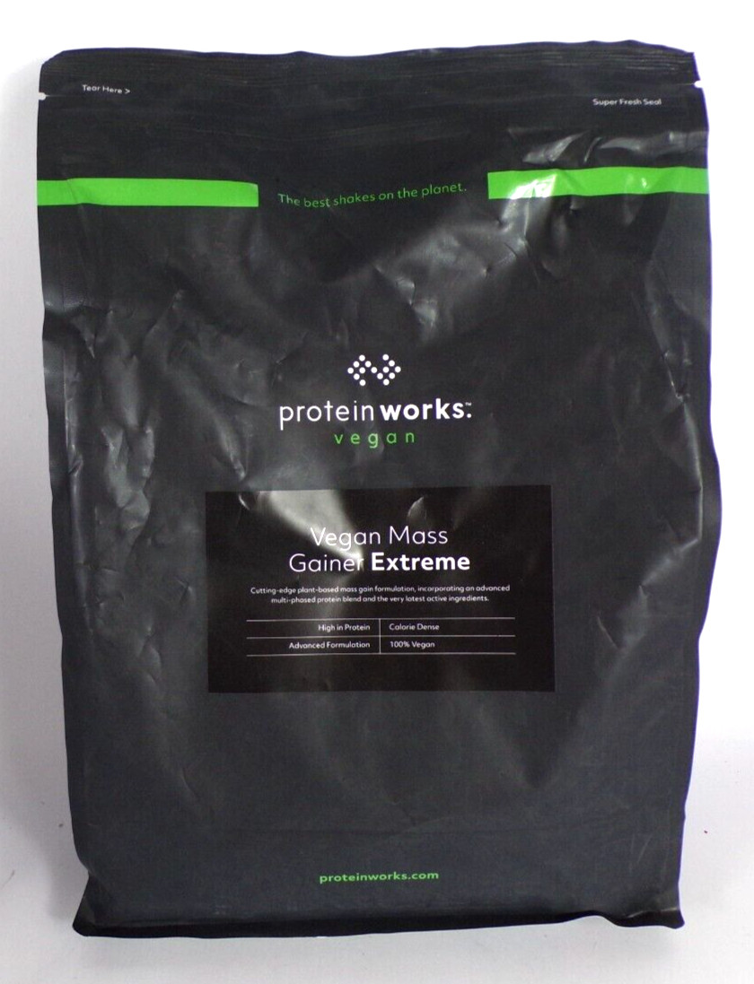 PROTEIN WORKS VEGAN MASS GAINER EXTREME CHOCOLAT ONCTUEUX 2KG - 11/2025