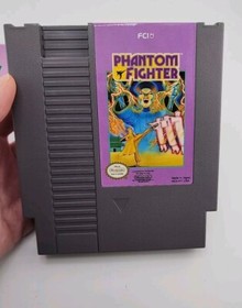 Phantom Fighter NES(Nintendo Entertainment System, 1990) - Complete w/Box Tested