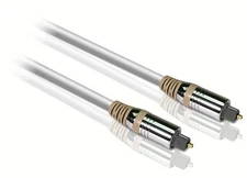Philips Fiber Optic Audio Cable / TOSLINK cable, 3 feet, in product packaging