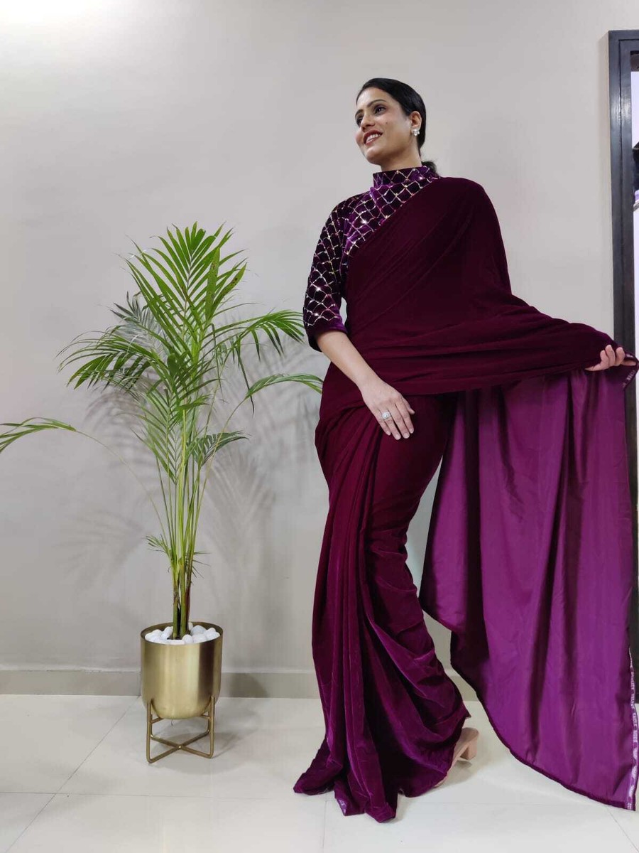 party wear stitched blouse