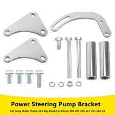 Power Steering Pump Bracket 551497 Fit Long Water Pump Fit Chevy Big Block V8