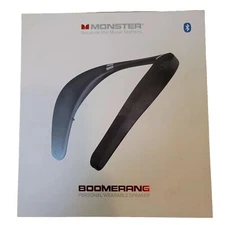 Monster Boomerang Neck Speaker | Good Bass | Bluetooth 5.0 | Hi-Fi sound