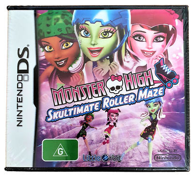 Monster High Skultimate Roller Maze Nintendo DS 2DS 3DS Game