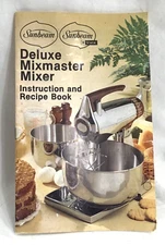 Vintage Sunbeam Deluxe MixMaster Mixer Instruction & Recipe Book 1979 - READ