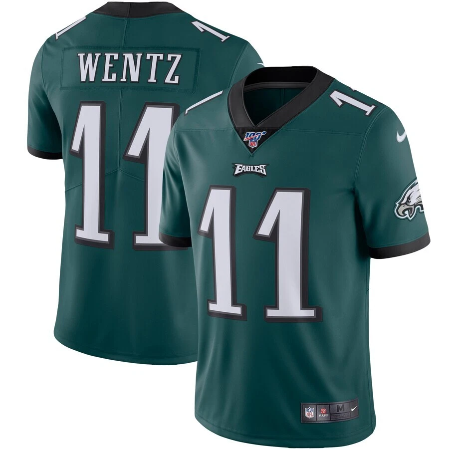 New Nike NFL Philadelphia Eagles Carson Wentz Jersey Size Small 853069-421