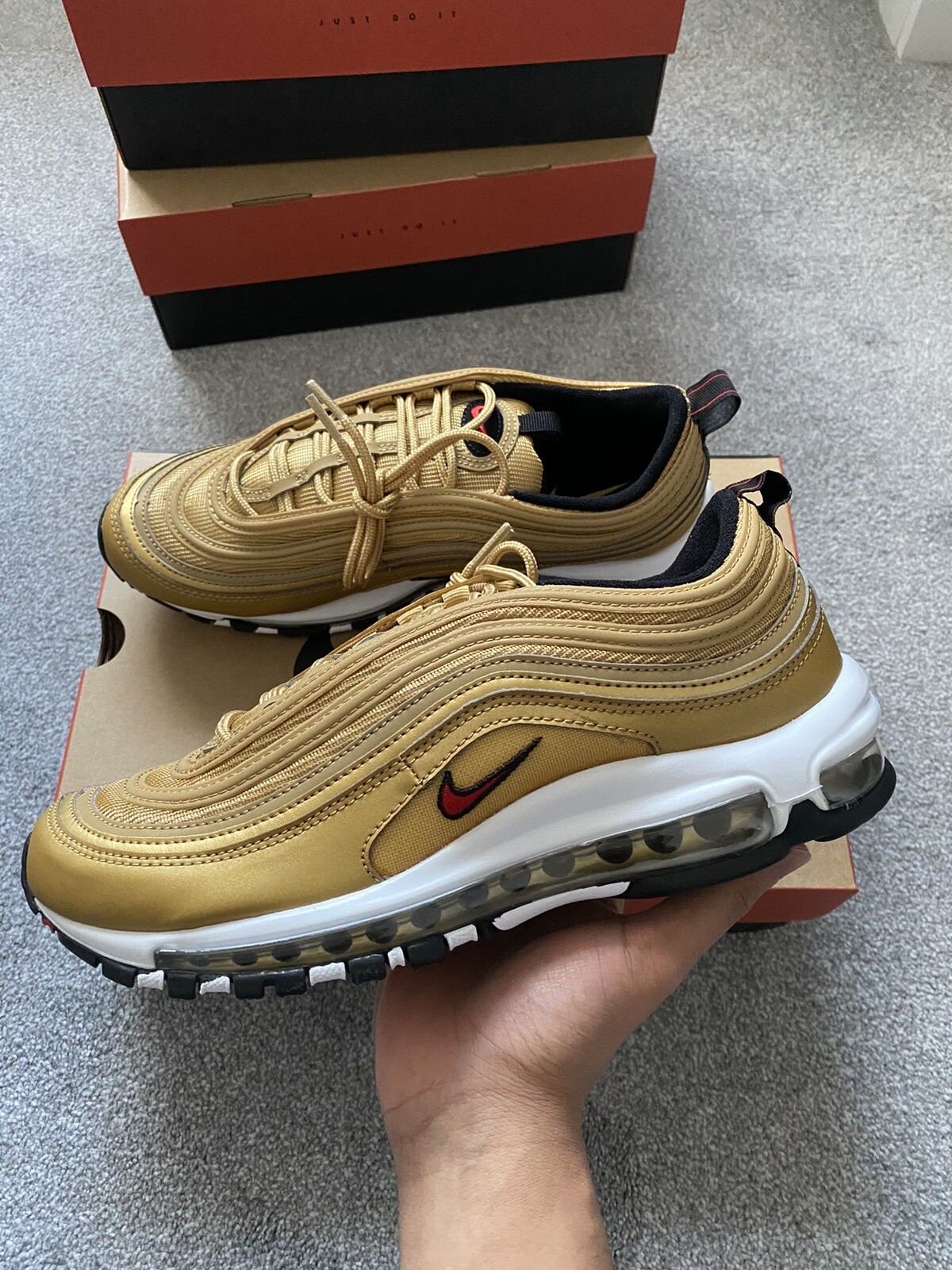 nike air max 97 gold bullet