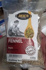 Semi/polvere di finocchietto biologico macinato finemente 100% qualità naturale di Ceylon