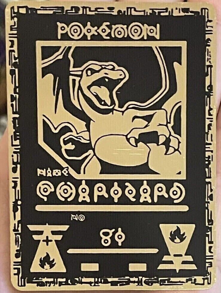 Black Gold Metal Charizard Ancient Collectable Card, Gift & Collectable Fan Made | eBay Black Gold Metal Charizard Ancient Collectable Card, Gift & Collectable Fan Made | eBay