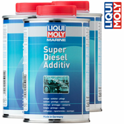 3x LIQUI MOLY 25004 Marine Super Diesel Additiv 500 ml