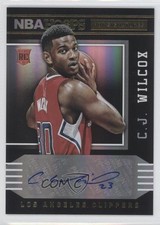 2014-15 NBA Hoops Hot Signatures CJ Wilcox #89 Auto r7o