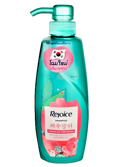 Rejoice Jeju Rose Shampoo 370ml Moisturizing Floral Scent Soft