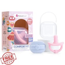 NatureBond Pacifier Above 6M Cotton Candy Pink Lavender