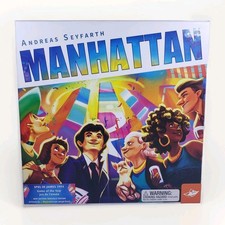 Manhattan Board Game – FoxMind 2017 Edition – Complete, Used