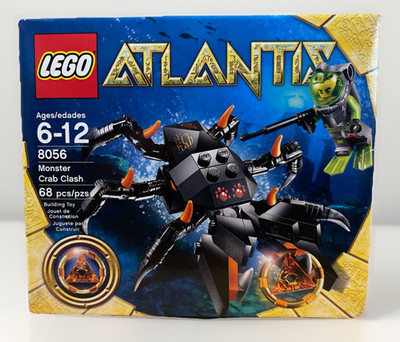 LEGO Atlantis Monster Crab Clash 8056 NEW SEALED Retired 2010