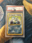 Pokemon TCG - Blastoise 2/102 Holo 1999 Base Set PSA 8
