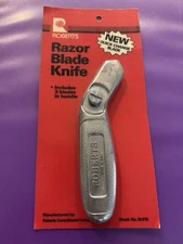 Brand New Vintage Sealed Razor Blade Knife Quick Change Blade Made In USA RARE!!