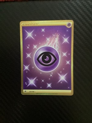  1x Pokemon SWSH6 Psychic Energy (232/198), Near Mint Holofoil 
