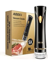 Vacuum Sealer Machine for Food Storage: Powerful Compact Food Sealer, Saver..