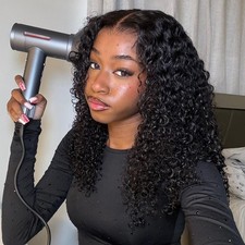 100 Curly Human Hair Glueless Wigs 13x6 Hd Lace Front Wig Jerry Burmese Curly