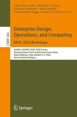Enterprise Design, Operations, and Computing. EDOC