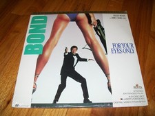 FOR YOUR EYES ONLY 2-Laserdisc LD SET BRAND NEW SEALED WIDESCREEN FORMAT RARE 