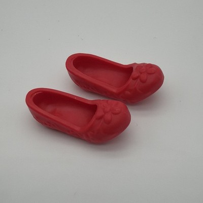 2015 HASBRO DISNEY PRINCESS ROYAL SHIMMER Doll clothes: Mulan's Red Flats SHOES