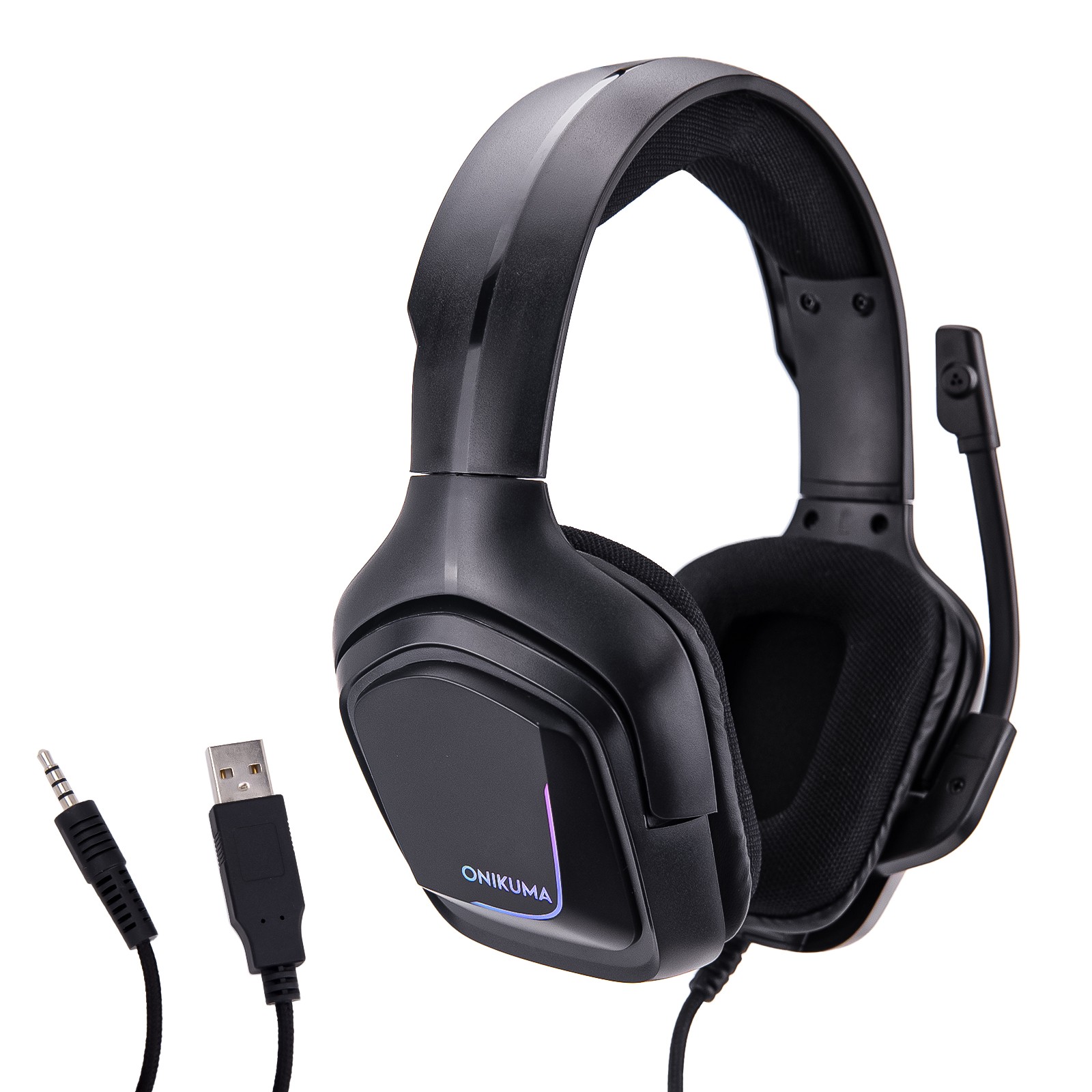 K20 Headphone w Noise Cancelling Mic Surround Sound